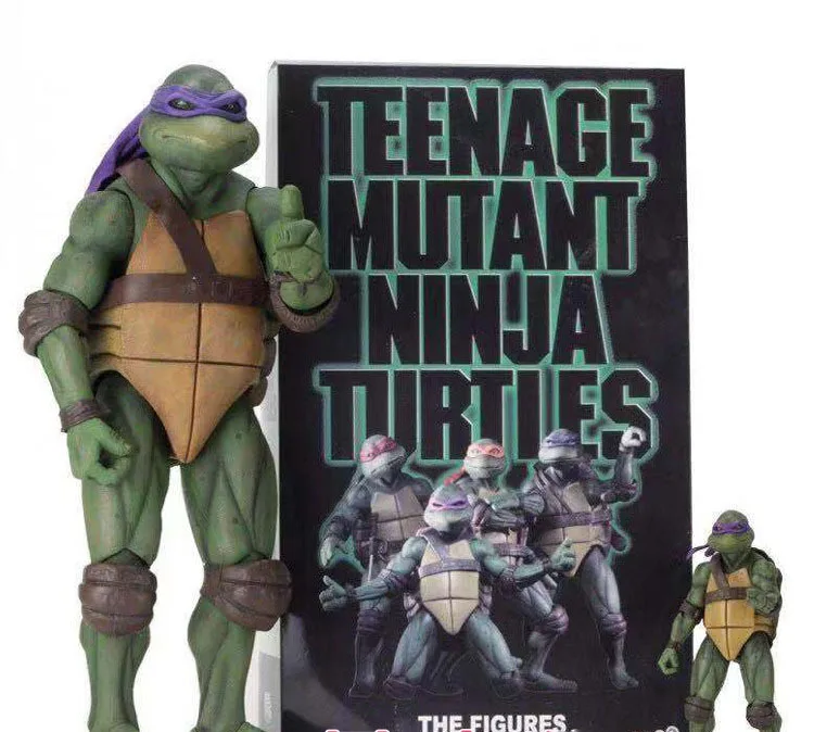 Hasbro 4 шт./лот NECA Черепашки Ниндзя TMNT SDCC Ограниченная серия " Коллекция подарочных гаражных комплектов