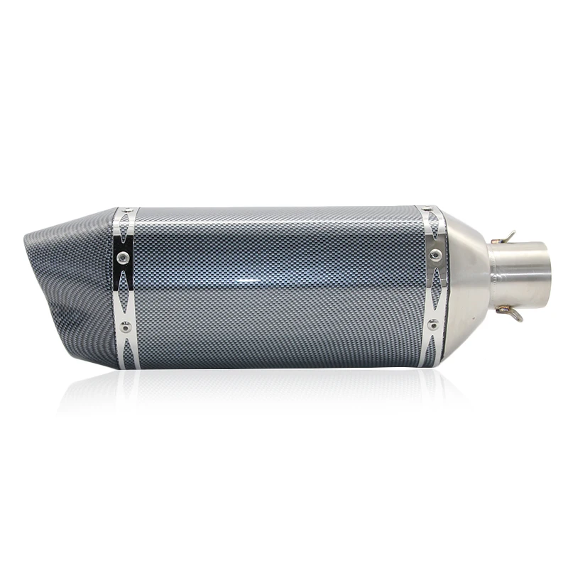 

Alconstar Racing Universal Motorcycle 51mm Stainless Steel Exhaust Muffler Pipe Silencer Motorbike AK Muffler Exhaust Escape New