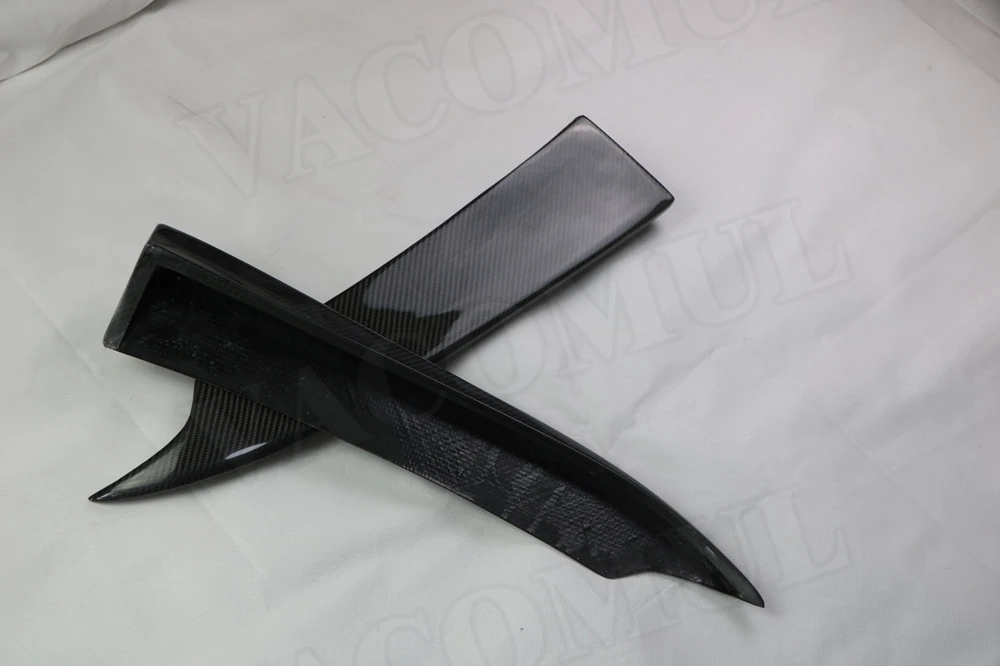 2 предмета в комплекте для C Class углеродного волокна задний бампер губ