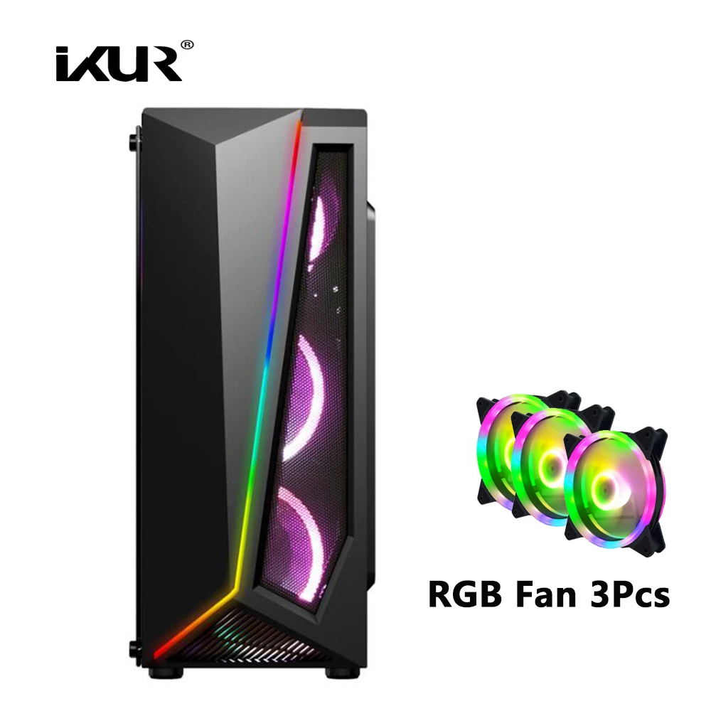 Игровая карта IXUR RX 560 4G для AMD Athlon X4 740 ОЗУ процессора D3 8G 120G/240G/480GB SSD компьютера ПК |
