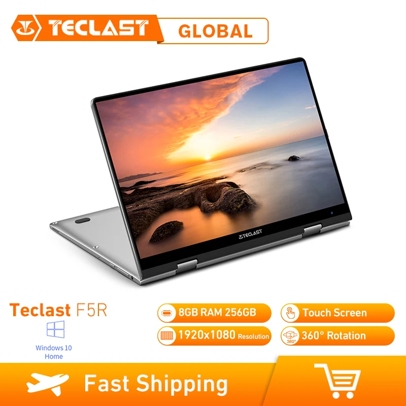 Teclast F5R 360 Вращающийся ноутбук Intel Celeron N4100 8 ГБ Оперативная память + 128 SSD windows10 Wi Fi