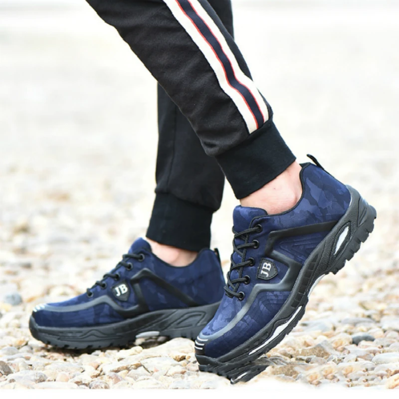 

Work Safety Boots For Men Breathable Deodorant Safety Work Shoes Steel Toe Safety Shoes Protective Shoes Indestructible Shoes