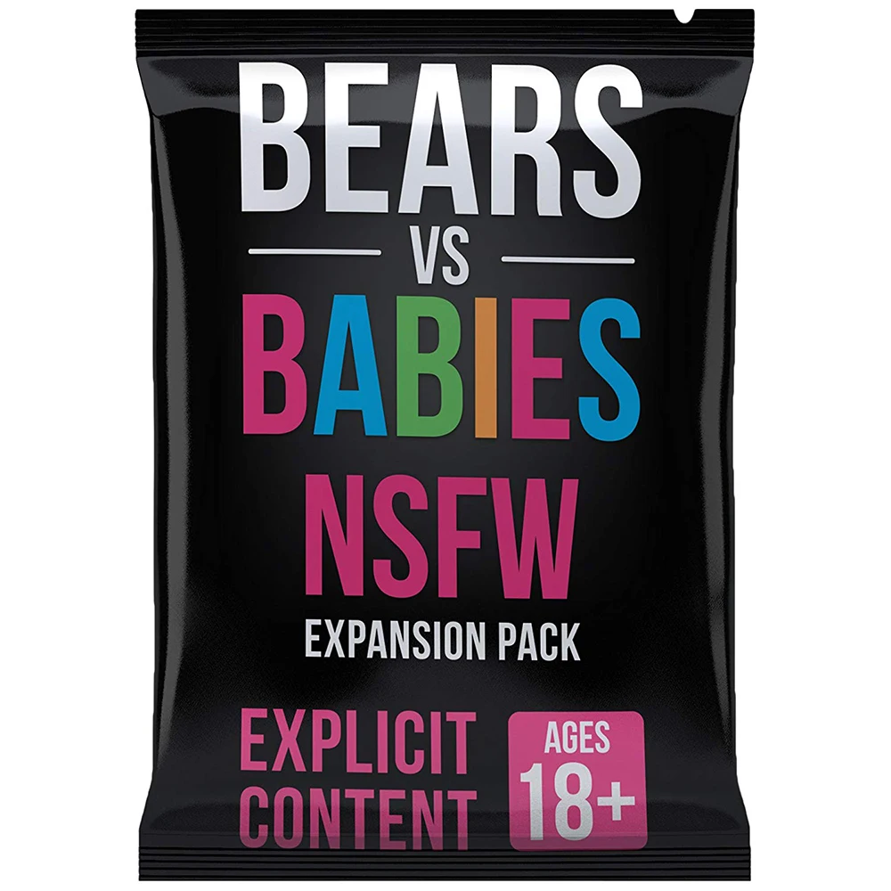 Настольная игра Bear VS Babie карточки для взаимодействия родителей и детей базовый NSFW