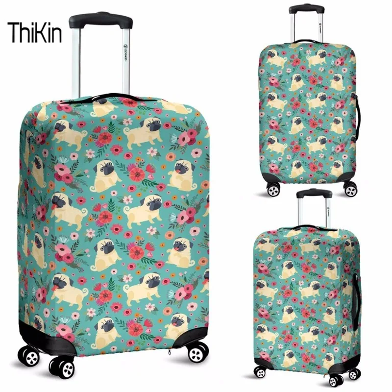 ADVOCATOR Red Rose Purple Lilac Flower Protective Covers Case Cover Elastic Rain Travel Accessories 18-30inch Trolley Suitcase