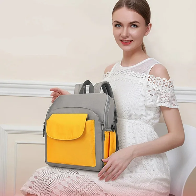 Portable Baby Dining Chair Bag High Folding Seat Multifunctional Mommy Diaper Backpack For Travel | Мать и ребенок