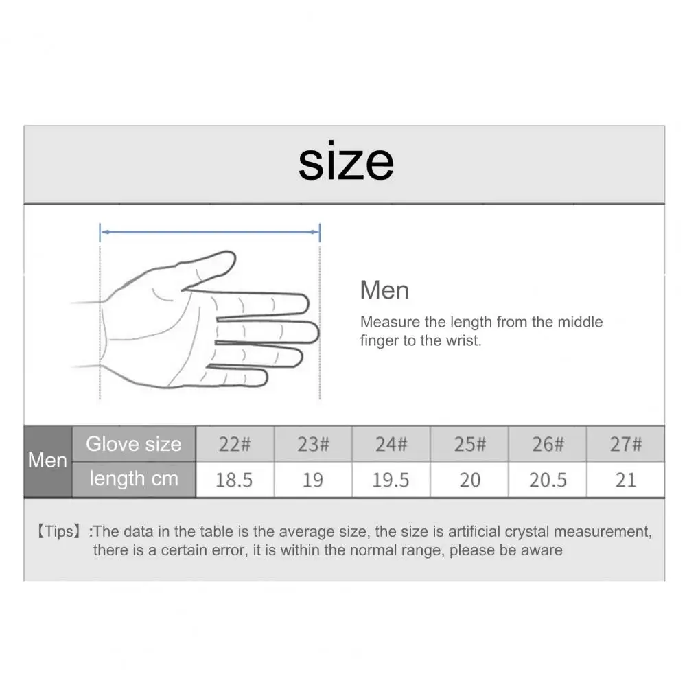 

1Pc Golf Glove Professional Breathable Particle Non-Slip Design Left Right Hand Optional Faux Sheepskin Glove for Men