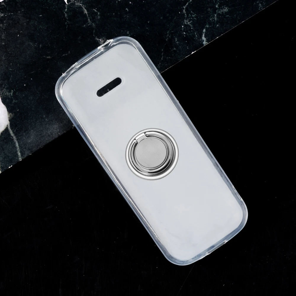 

Чехол для Nokia 215 4G 2020, мягкий силиконовый чехол из ТПУ с кольцом-держателем для задней панели TA-1284, TA-1281, TA-1272, TA-1264, 2,4 дюйма