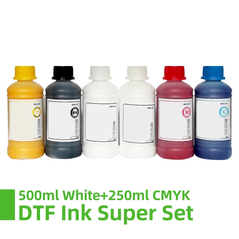 Набор чернил DTF белого цвета 500 мл 250 чернила для прямого переноса пленки принтера