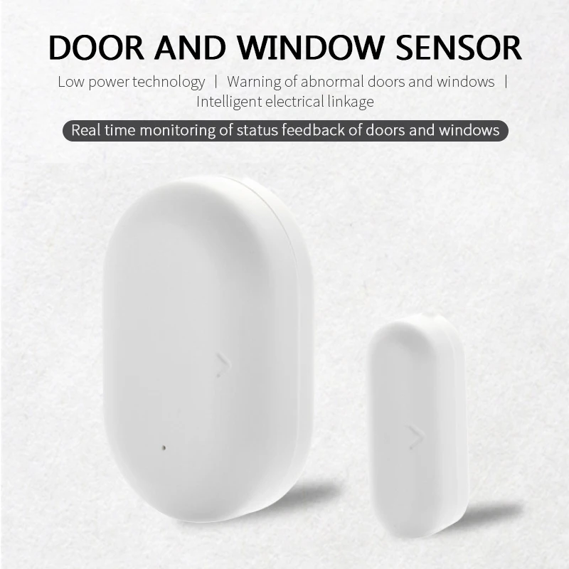 

Smart Door Window Sensor Tuya Smart Home Independent Wireless Security Alarm Work With Tuya ZigBee Gateway Wireless Hub