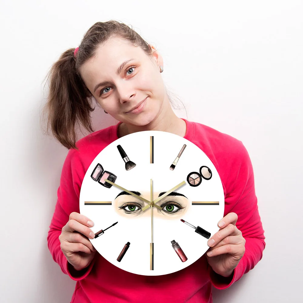 Косметические инструменты для наращивания ресниц салонов настенные часы с