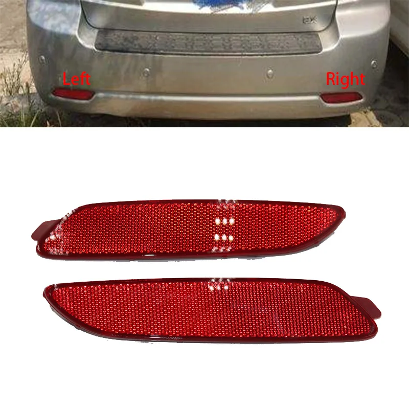 Задний стоп-сигнал светильник для KIA Sorento 2004-2008 2,5 3,8 задний бампер отражатель сигнальная лампа противотуманных фар задний противотуманный светильник 92480 3E550 - Испускаемый цвет: Left and right