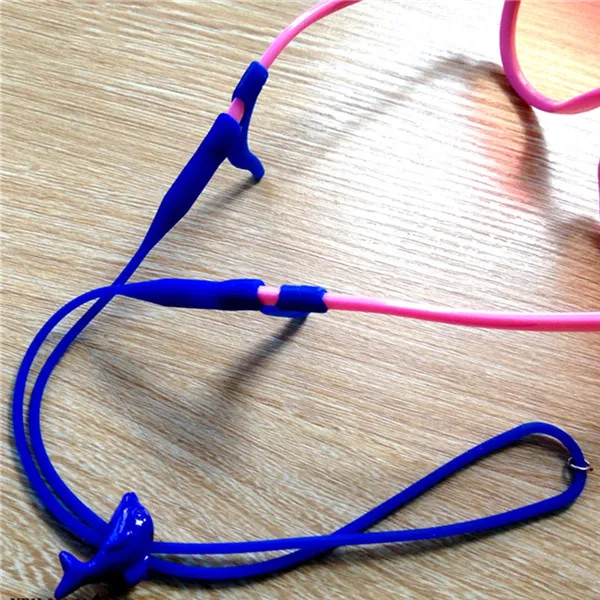 Imixlot 1 комплект прекрасный защитный эластичный детский спортивный силиконовый ремешок цепочка для очков Нескользящие солнцезащитные очки шнурки шнурок для очков