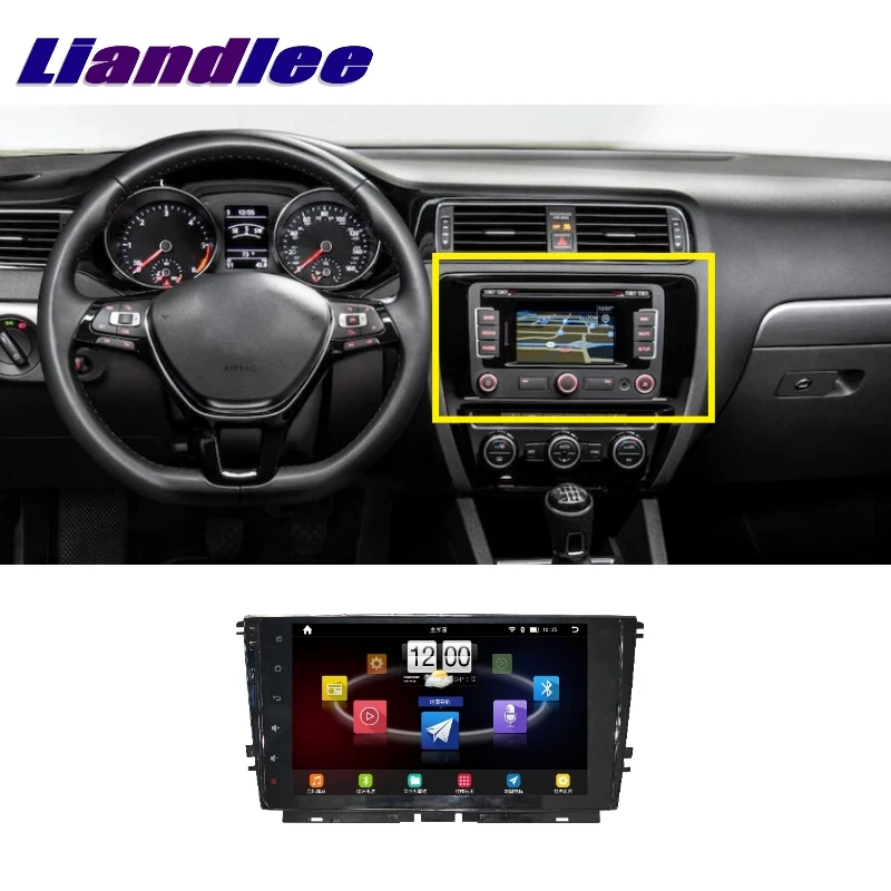For Volkswagen VW Jetta Lamando 2015~2017 LiisLee Multimedia TV DVD GPS Audio Hi-Fi Radio Stereo Original Style Navigation NAVI |