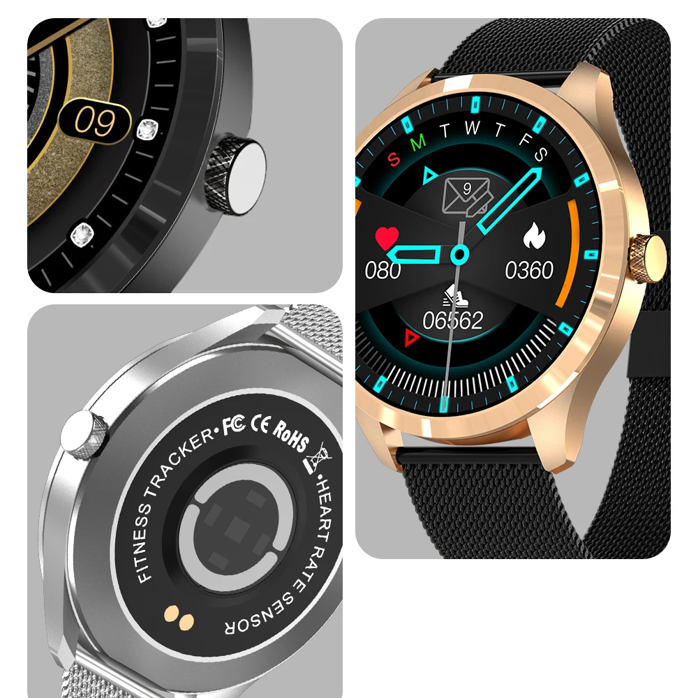 Новинка 696 г. умные часы Q9L с функцией измерения артериального давления и уровня