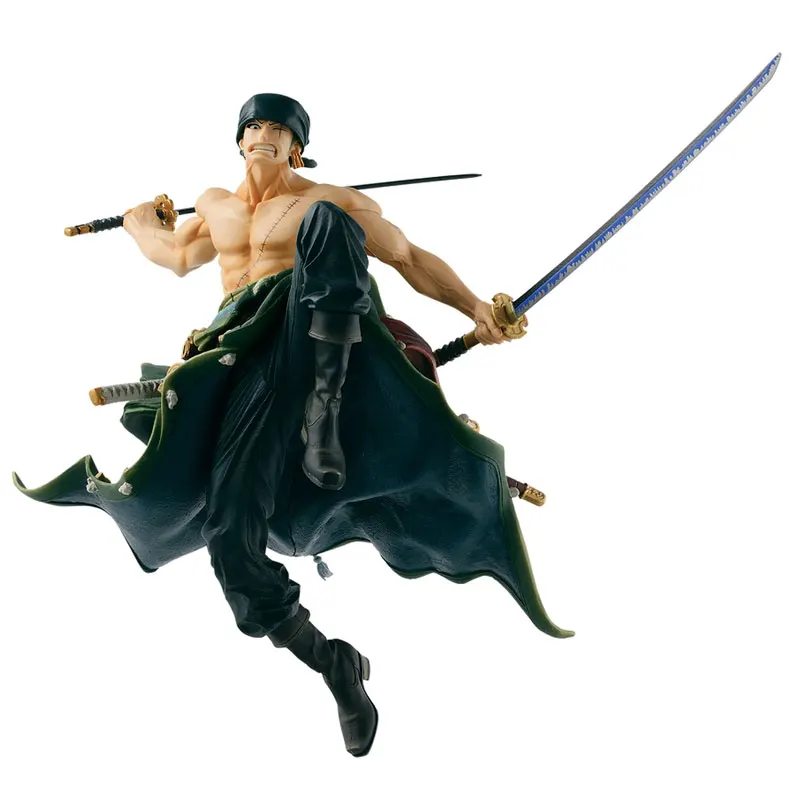 

Original Roronoa Zoro Santoryu Toy Action Figures One Piece Pirates Anime Collectible Figurine BWFC World Figure Colosseum Model