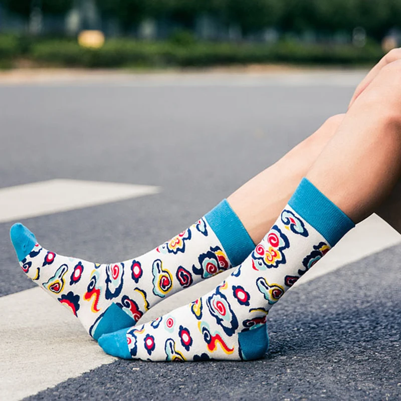 Носки MYORED для мужчин и женщин модные смешные носки унисекс с рисунком гусиных