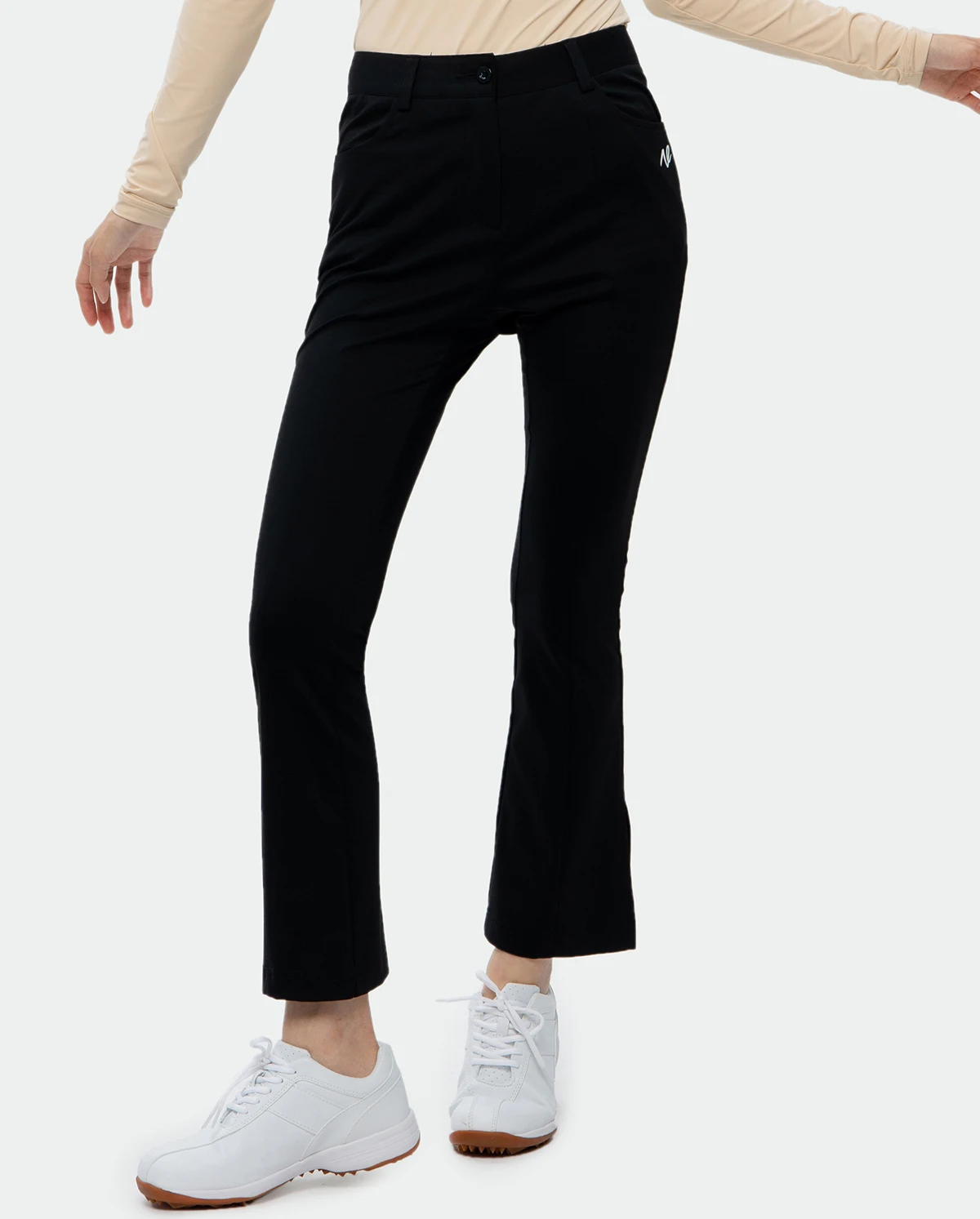 2021  NETLS Golf New Women s Golf Pants, Women s Flared Pants, Elastic Women s Golf Pants