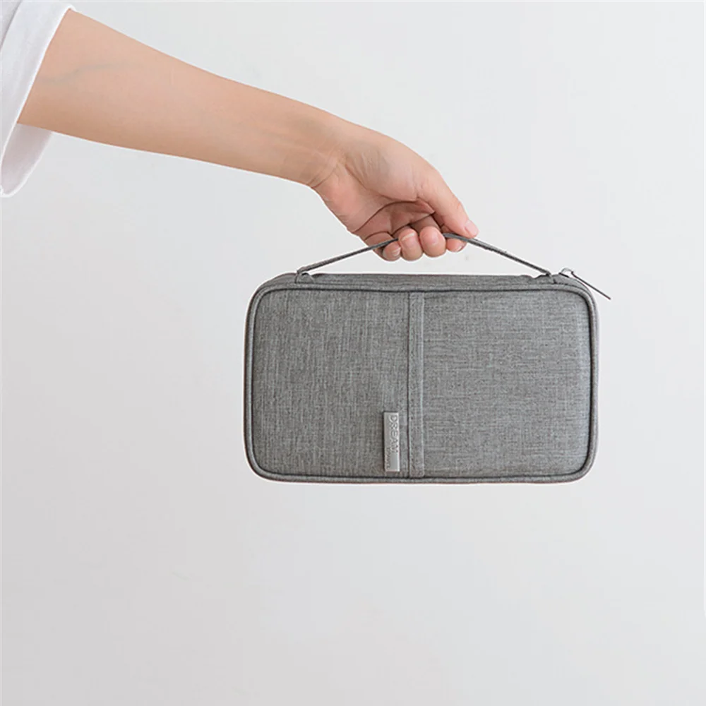 1 шт. Одноцветный чехол для паспорта водонепроницаемый держатель карт