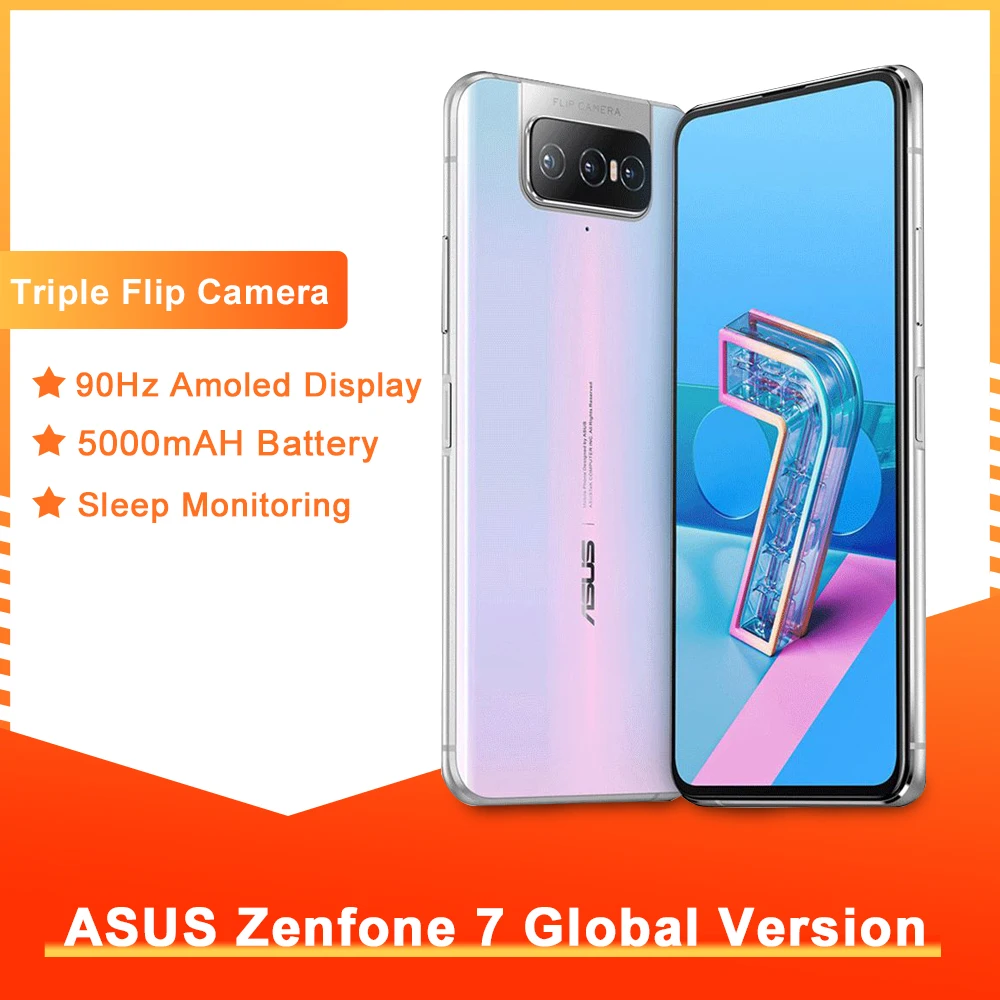 Оригинальная материнская плата ASUS Zenfone 7 смартфон 8 Оперативная память 128