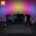 Настольная лампа Xiaomi LYMAX для компьютера, приглушаемый светильник с монитором и изогнутым экраном, для ухода за глазами, подвесной игровой светильник со звукочувствительной музыкой