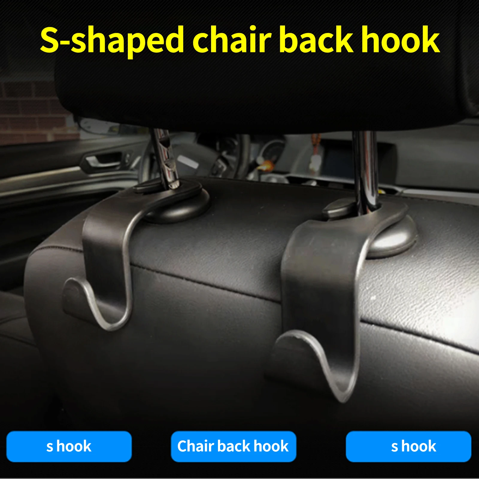 Новый портативный автомобильный крючок для хранения с сильной нагрузкой |