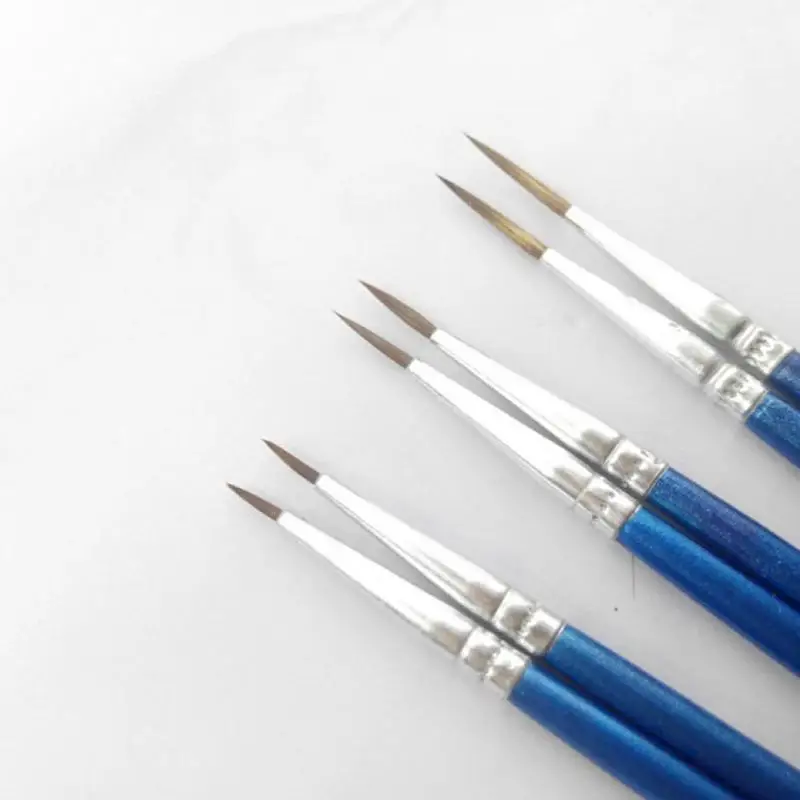 

100pcs/set Watercolor Gouache Paint Brushes Stroke Painting Set Hook Art Painting Nylon Line Supplies Tool Pen Brush Hair X3K6