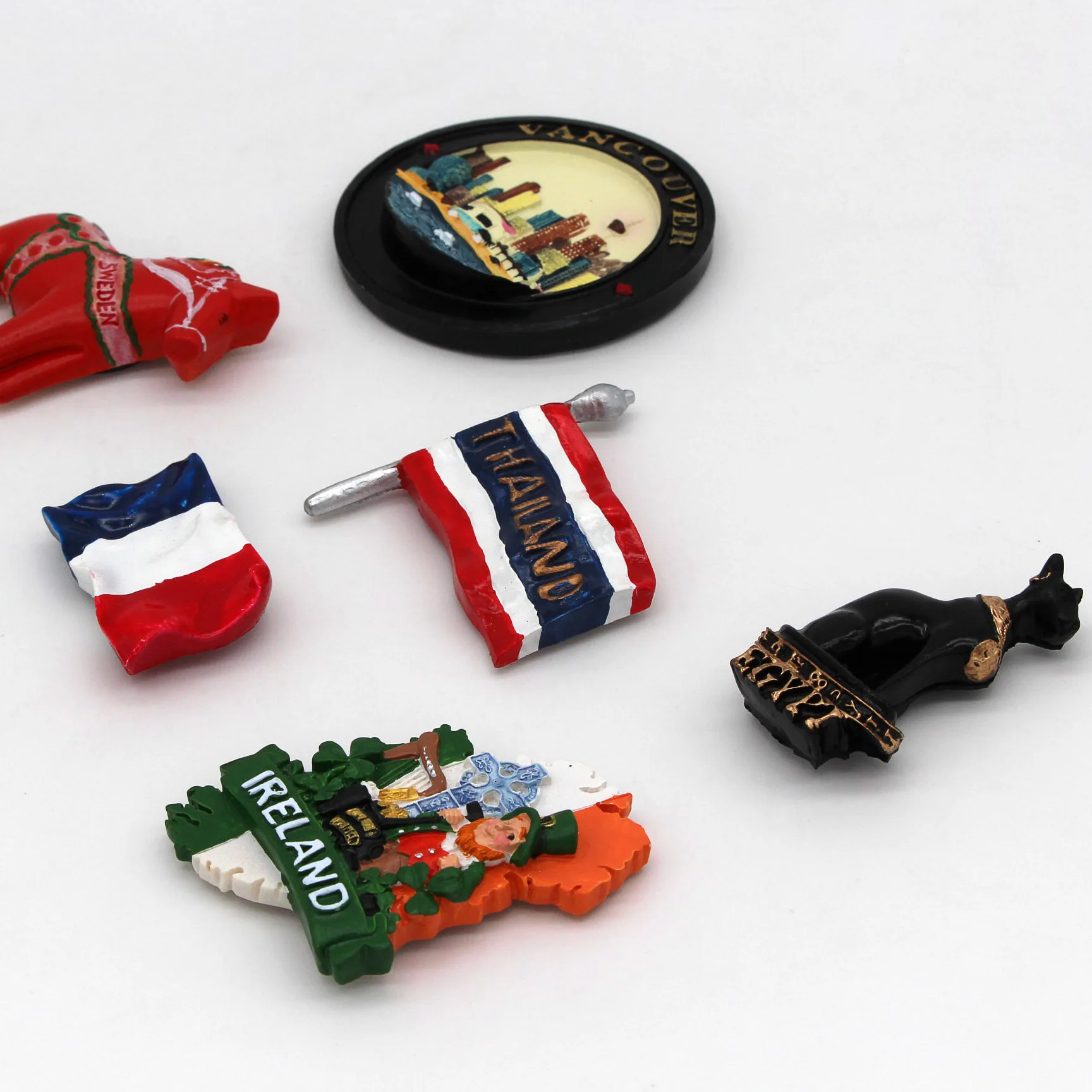 Наклейка на холодильник туристические сувениры со всего мира Канада Ванкувер