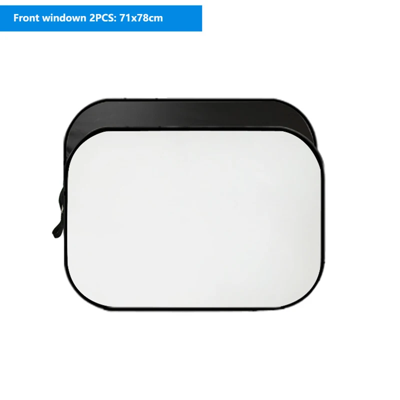 

Universal Car Windshield Sunshade Window Visor Sunscreen UV Protection Cover Coating Silver Cloth Film Car Front Rear Curtain