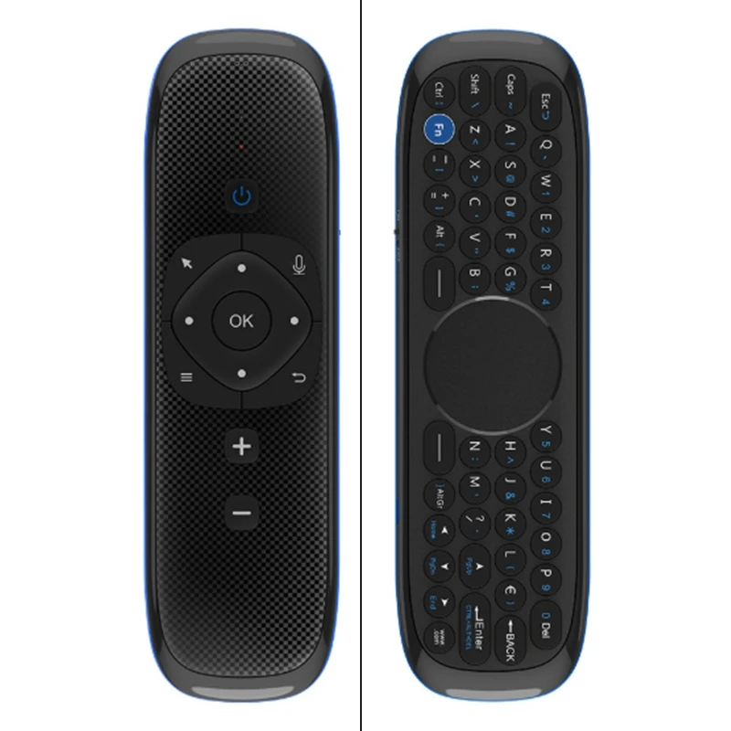 W2 Air Mouse Voice Function Gyro Sensing Wireless Keyboard Remote English Version for Smart TV Box/Mini PC /Projecter | Электроника