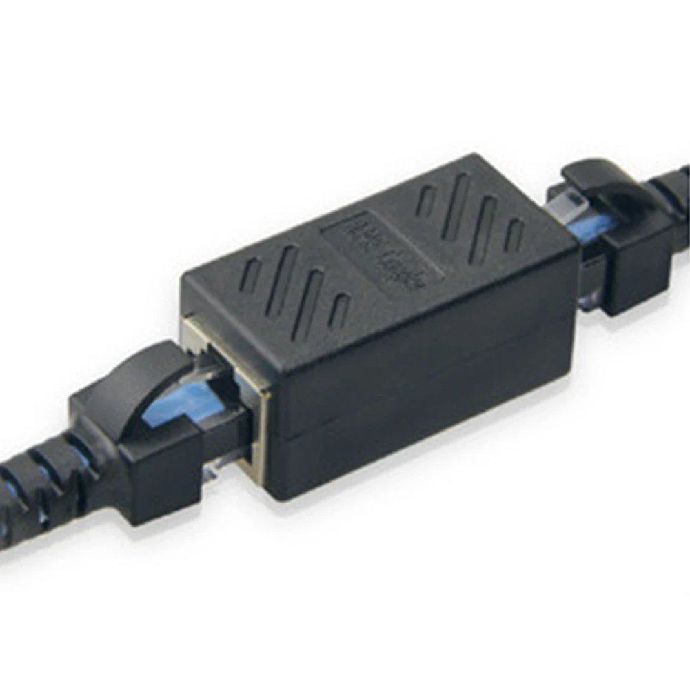 Внешний адаптер для сети Ethernet RJ45 соединитель 2*2*4 1 см кабелей 2 гнездовых порта