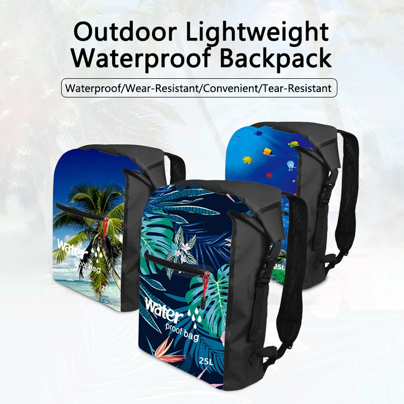 Рюкзак с принтом логотипа цветной рюкзак наружный дорожный ПВХ зажим сетчатая