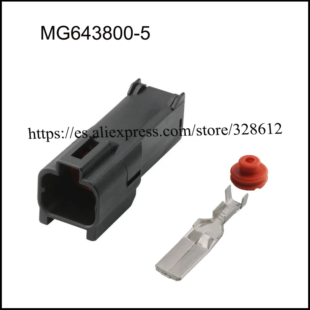 

MG643800-5/MG613801-5 car wire Waterproof female male cable connector 1 pin automotive Plugs socket Includes terminals seal