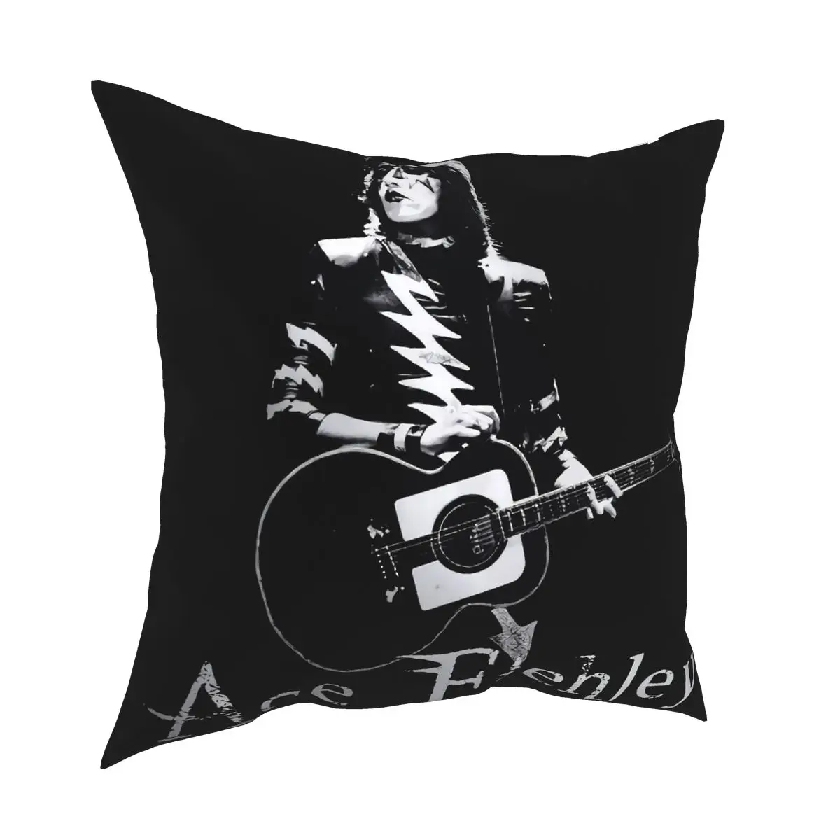 Ace Frehley Kiss Harajukuist Legend дыхательный клапан хлопок S 2Xl черный мужской L233 Женская
