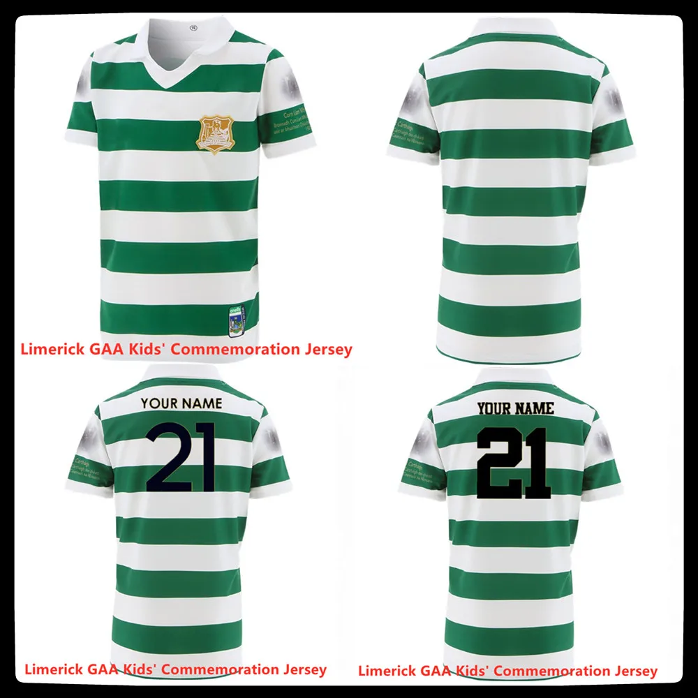 

2021 Limerick GAA Kids' Commemoration Rugby Jersey size:16-18-20-22-24-26