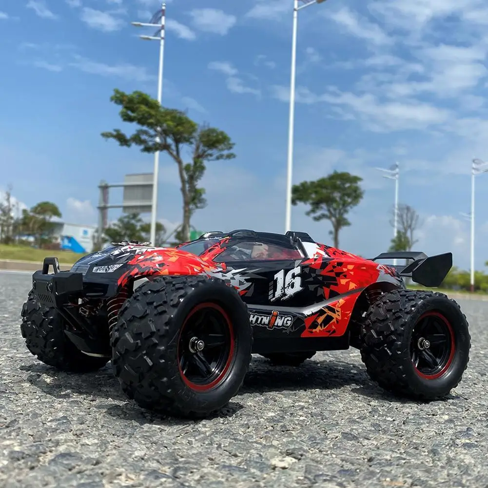 

1:18 RC Car 2.4G 52km/h High-speed Off-road Drive Vehicle Professional Brushless Four-wheel Remote Control Climbing Cars Model