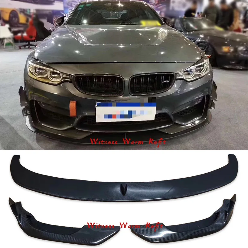 Спойлер для переднего бампера автомобиля BMW 3 Series F30 AN M3 2012 2017 разветвители крыльев