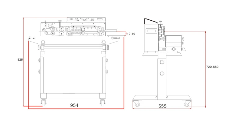FRBM-810II диск с цветами печатная машина для герметизации полиэтиленовый пакет крафт бумажный мешок вакуумная сумка фольга мешок машина для запечатывания пластиковой пленкой