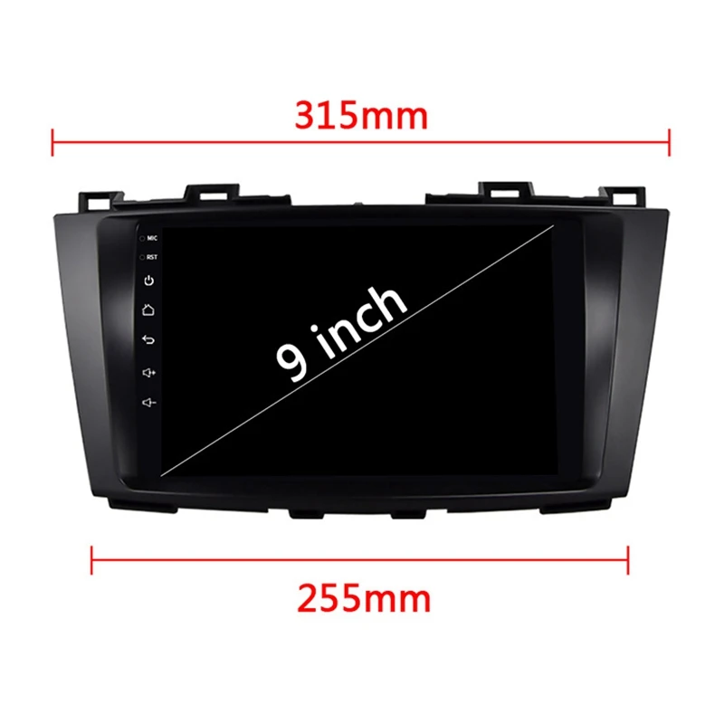 9 дюймов Android 8 1 2.5D HD пресс Sn автомобильный MP5 плеер 1G + 16G Wifi Bluetooth FM радио для Mazda 5 GPS