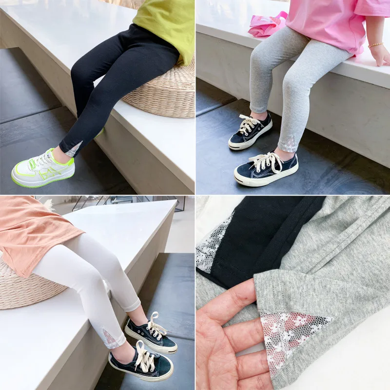 2020 Girl Autumn Casual Legging Baby Kids Children Pants Three Colors | Мать и ребенок