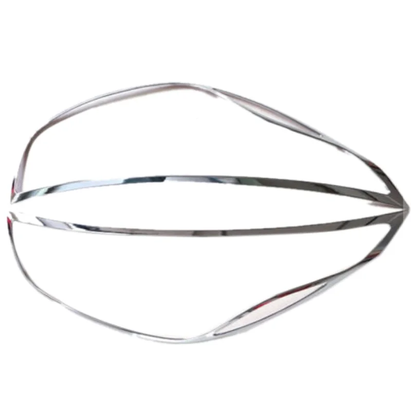 

Для Hyundai Tucson IX35 2014 2015 внешний АБС хромированная Защитная панель для переднего светильник абажур для лампы с металлическим каркаксом головно...