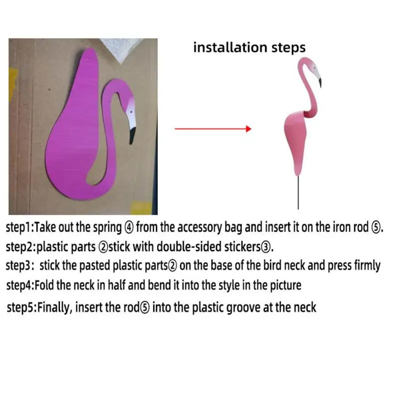 

NEW Home Decoration Swirl Birds Ornament A Whimsical And Bird With The Slight Wind Spinner 40CM For Yard Garden Home Decoration