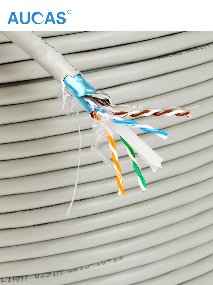 Сетевой Ethernet Кабель AUCAS CAT6 сетевой кабель FTP ethernet экранированный lan cat6 10 м 20 30 м|cat6