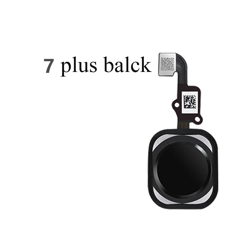 for 7-7plus black Aokin 1 шт. кнопка Home с гибким кабелем для iphone 5 5C 5S 6 6plus 6s Plus 7 7plus Кнопка Home Flex в сборе для iphone 6s - Цвет: for 7-7plus black