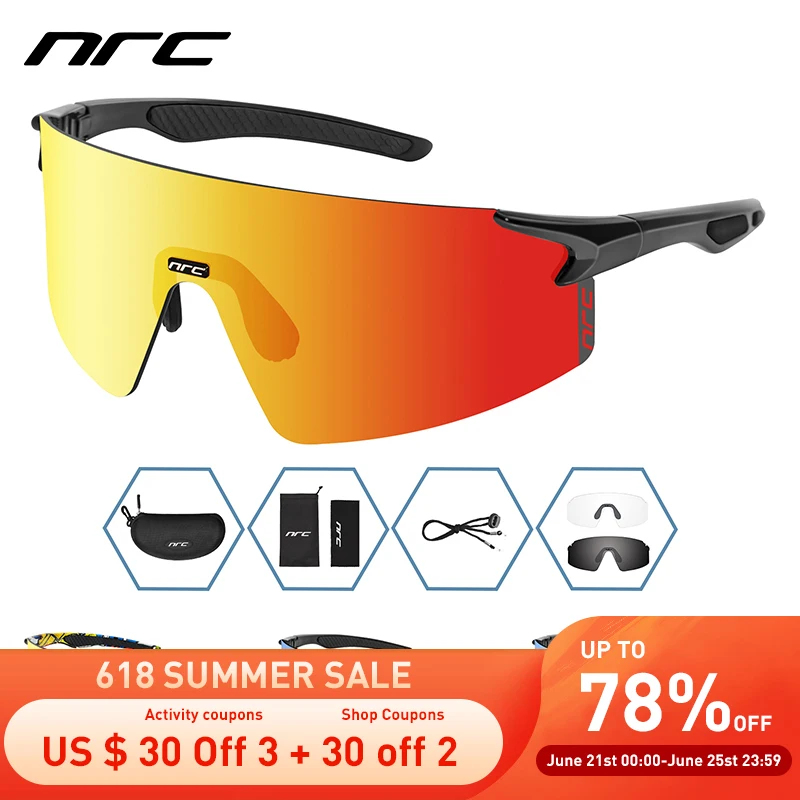 NRC Велосипеды очки для отдыха на открытом воздухе езды верхом обувь мужчин и