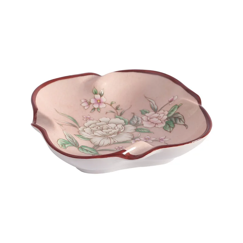 

Cramic Soap Dish Creative Bathroom Soap Dish Soap Holder Living Room Candy Dish Personality Cigarette Bath Soap Dishes 2021