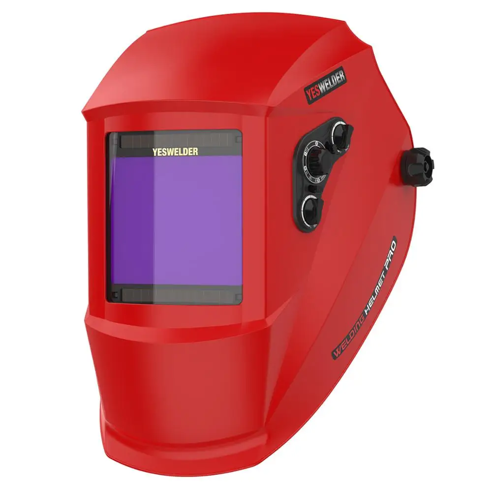 Внешний сварочный шлем YESWELDER 5 шт. 2 Сменные защитные линзы для сварочного шлема