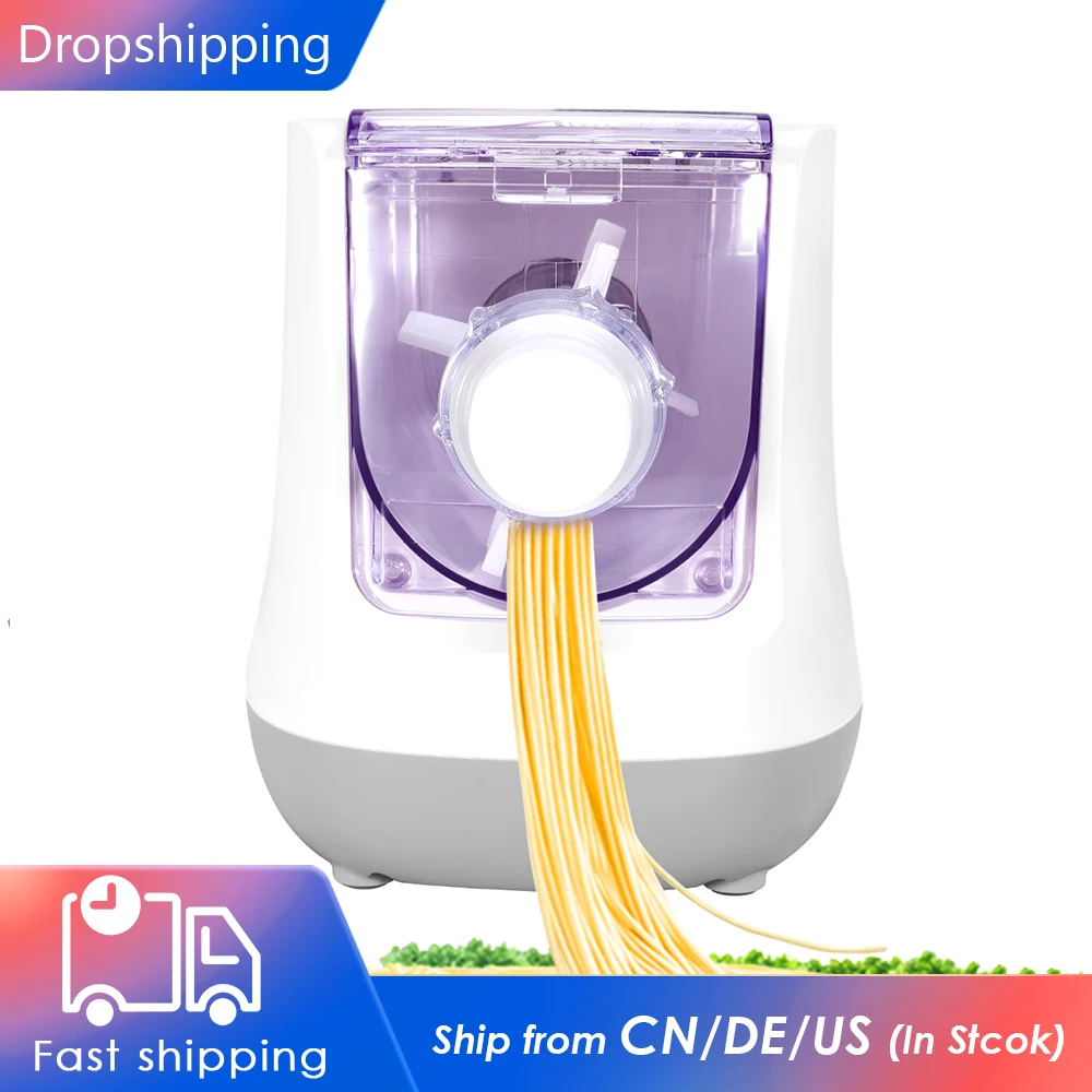

Electric Pasta Maker 13 Molds Intelligent Noodle Machine LCD Screen Can Make Spaghetti Macaroni Dumpling Skin Maker Machine