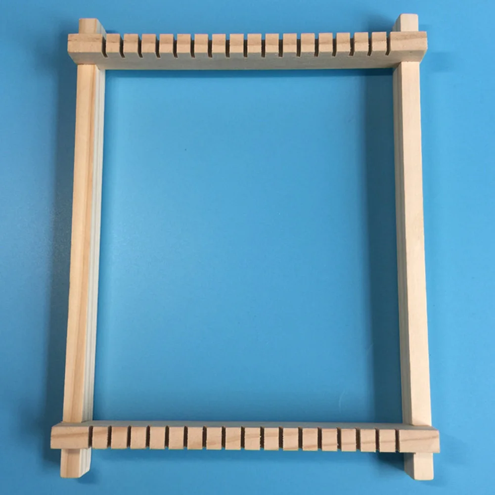 Дети DIY eaducatial ручная вязаная игрушка ткацкая машина Деревянный Мини с