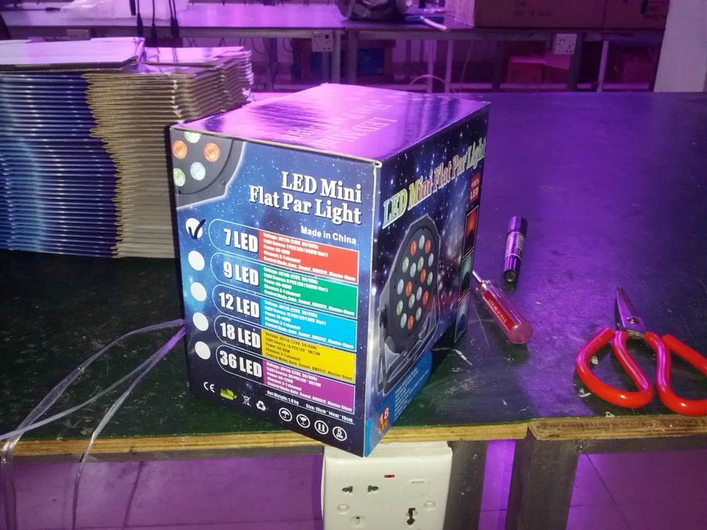 TIPTOP 7x12W Led Par64 90W RGBW Par может светильник DMX сценический ing Быстрая доставка