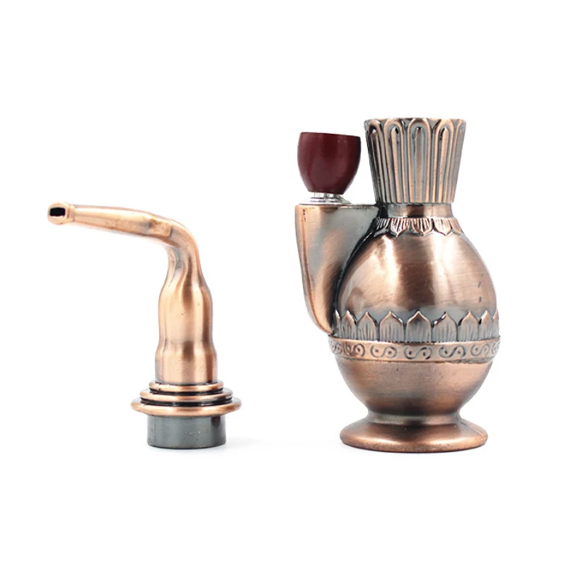 Высокое качество 1 шт. бронзовый воды курительная трубка кальяна мундштук трубы